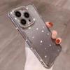 Nuevo Diamante Incrustado Electrochapado Brillo Pedrería 17 Adecuado para iPhone 15 Pro Funda de Teléfono Apple 13 Funda Protectora de Cobertura Total