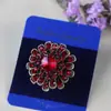 Fivela de Broche de Pérola Desenho Animado Camélia Corsage Broche de Diamante Fivela de Xale de Cristal para Mulheres - Escarpa de Seda Coreana Mais Vendida