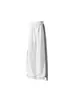 Colección Otoño 2026: Pantalones Largos de Mezcla de Algodón Blanco con Tres Rayas, Tallas M-5XL, HK261033-Especial P32