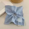 Nuevo Diseño Coreano de Nicho Hecho a Mano Encaje Plisado Encaje Banda para el Cabello Doble Capa Intestino Grande para el Cabello Accesorios para el Cabello