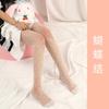 Meias de seda meia-calça primavera e verão finas meias pretas japonesas leite seda branca lolita uniforme jk meias meias femininas
