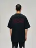Zona Essencial Nova Marca Cool de Moda de Rua Tops Largos Camisetas de Manga Curta para Homens e Mulheres Verão Nevoeiro