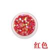 Polvo brillante de estrella de cinco puntas lentejuelas uñas diy joyería parche de uña Cristal Epoxi Pegamento UV accesorios de material hecho a mano