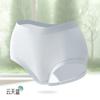 Ropa Interior de Cuidado para Mujer Pantalones de Ácido Láctico Calzones de Cintura Media Calzones Sin Costuras Transpirables Cómodos Moldeadores de Cintura para Mujer