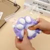 Juguete para Aliviar el Estrés de Pata de Gato de Felpa Extra Grande de 12 cm en Stock, Alto Valor Estético, 200g, Rebote Lento para Aliviar el Estrés