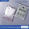 Saco de embalagem para roupas masculinas de alta qualidade, filme aluminizado espesso, edição boutique, à prova d'água, alta temperatura, transparente, com zíper para roupas