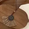 Nova Gargantilha Pingente Estilo Étnico Retrô Chinês Moda Feminina Versátil Longa Acessório de Pescoço Nicho Corrente de Camisola em Camadas