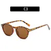 Nuevas Gafas de Sol Redondas de Moda Retro Gafas de Sol con Forma de T Tendencia Europea y Americana Gafas de Sol Personalizadas para Hombres Street Style Gafas de Sol Transfronterizas