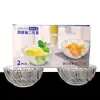 Conjunto de Tigelas de Cristal sem Chumbo Diamond Glass conjunto para salada de frutas conjunto para joias presente tigela atacado