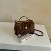 Bolsa de Maquillaje Portátil Vintage para Mujer, Nuevo Estilo Coreano 2026 Bolso Boston a la Moda, Bolso de Hombro Cruzado de Alta Gama