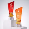 2027 Troféu de Cristal Impresso em 3D Criativo Empresa Competição de Funcionários Notáveis Campeão Equipe Honra Troféu de Competição