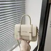 Bolso Cuadrado Pequeño Estilo Coreano para Mujer, Bolso Cruzado Versátil, Diseño de Alta Gama, Diseño de Nicho, Bolso de Hombro para Mujer, Bolso Cruzado, Transfronterizo