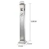 Cenicero Vertical para Exteriores para Centros Comerciales, Aeropuertos, Lugares Públicos y Botes de Basura para Recolectar Colillas de Cigarrillos