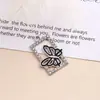 Ins Accesorios de Joyería Sencillos de Mariposa Aleación Mariposa Taladro Pulsera Anillo Lindo Mariposa de Goteo de Aceite Collar Pendientes