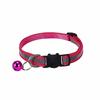 Comercio Exterior Mayorista Collares para Mascotas Accesorios de Dibujos Animados Hebilla de Cabeza de Gato Collar para Perro Campana Reflectante para Mascotas Fábrica de Collares para Gatos