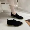 Zapatos de Mujer Puntiagudos Estilo Coreano, Modernos, Versátiles, Cómodos, Zapatos de Mujer de Boca Profunda con Tacón Grueso, Nuevo Estilo Primavera y Otoño 2025
