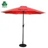 Sombrilla Central de Poste Impresa Personalizada para Exteriores de 2.7 m - Parasol de Jardín con Impresión de Logo, Sombrilla Publicitaria, Sombrilla para Proteger del Sol para Atracciones Turísticas y Restaurantes