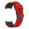 Pulseira de Silicone Respirável de Duas Cores para Samsung Galaxy watch7 65 44 47mm Pulseira de Pulso para Relógio