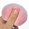Brocha para polvo de uñas nueva rosa brocha para polvo de uñas brocha individual para polvo rubor brocha limpiadora para polvo de recorte