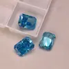 Zirconia Azul Marino Corte Hielo Piedra Suelta