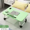 Mesa de Cama Mesa para Laptop Mesa Perezosa Plegable Simple Hogar Dormitorio Mesa Pequeña