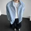 Camisa a Cuadros Fina Nueva de Primavera y Otoño para Niños y Niñas Casual Holgada con Solapa Camisa de Manga Larga a Cuadros Estilo Coreano Ropa Exterior de Moda