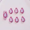 Celebridade da internet estilo popular acessórios para nail art de frutas fatiadas simulação pequenos acessórios de resina presilha de cabelo diy decoração de unha banana