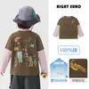 Ropa de Algodón Puro Falsa de Dos Piezas para Niños Europeos Otoño Camiseta de Manga Larga 2026 Nueva Ropa para Niños Bebés Estilo Primavera y Otoño