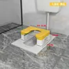 Cadeira de Banheiro Agachamento para Sentar para Uso Doméstico, Assento de Vaso Sanitário Dobrável, Cadeira de Banheiro Simples para Idosos, E-commerce Transfronteiriço