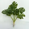 Planta Monstera Artificial Estilo Nórdico, Flor Falsa para Sala de Estar Interna, Quarto, Vegetação de Mesa, Decoração de Planta em Vaso, Paisagismo com Plantas