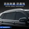 Tixinrui es Adecuado para Volkswagen Tiguan L Ceja de Lluvia para Ventana Protector de Lluvia Galvanizado Platino Accesorios para Coche Suministros