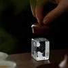 Soporte de Tapa de Conejo de Luna de Cristal para Tetera, Tazón de Tapa y Soporte de Tapa de Té - Soporte de Tapa Decorativo para Ceremonia del Té del Año del Conejo