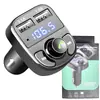 Receptor Bluetooth para Coche X8 Transmisor FM X8 Encendedor de Cigarrillos para Coche Mp3 Doble Carga USB Disco U TF