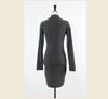 Ropa de mujer estilo coreano primavera 2020 ajuste ceñido adelgazante sexy falda interior primavera y otoño vestido tubo ajustado con abertura temperamento