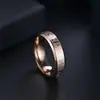 El Anillo de Acero Inoxidable Más Popular de Rusia para Mujeres, Diseño Popular, Escrituras, Moda Religiosa, Anillos de Pareja, Regalos Navideños