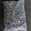Hebilla de seguridad galvanizada con gancho de resorte, tipo calabaza, para montañismo, venta al por mayor.