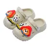 Zuecos de Verano para Niños Paddington Bear para Niños y Niñas, Zapatos Cerrados Antideslizantes y Transpirables con una Pisada Suave, Sandalias de Playa para Niños