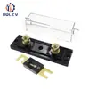 Portafusibles Automotriz Tipo Tornillo Grande 150A Cubierta Transparente Retardante de Llama Caja de Fusibles Anl Instalación Tipo Tornillo