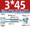 Parafusos Sextavados com Cabeça Chata Galvanizados Classe 12.9, Parafusos Cilíndricos com Cabeça Sextavada Zinco Azul e Branco M4M5M6M8M10M12M16