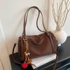 Bolsa Pequena Texturizada Bolsa Feminina 2025 Nova para o Dia a Dia Fosca Grande Capacidade Versátil Bolsa Transversal Moda Bolsa de Ombro Bolsa Feminina