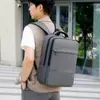 Mochila con Cremallera de Gran Capacidad para Productos Nuevos Transfronterizos Tendencia de Moda Primavera 2026 Mochila para Estudiante Universitario Unisex