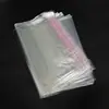 Bolsa de Plástico Transparente Pe/Opp Autoadhesiva para Empaque de Ropa y Sombreros Bolsa de Almacenamiento a Prueba de Polvo Venta al Mayoreo 5 Seda