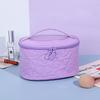 Bolsa de Cosméticos de Gran Capacidad Transfronteriza, Nueva Bolsa de Almacenamiento Linda y Sencilla, Neceser de Viaje Portátil para Mujer con un Toque de Lujo
