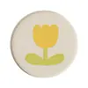 Posavasos de Barro de Diatomeas de Dibujos Animados Oficina Café Anti-quemaduras Almohadilla Dura Almacenamiento de Escritorio Redondo Taza de Agua Absorbente Secado Rápido