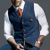 Chaleco a cuadros de primavera y otoño para hombre, estilo delgado, ajuste slim, europeo y americano, transfronterizo, en stock para entrega rápida