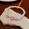Pulsera Artística Vintage de Zirconia Gato Perla, Sensación de Lujo Ligero de Alta Gama, Sencilla y de Moda, Joyería Versátil para Mujer