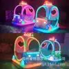 Brinquedo de Parachoque Elétrico Escavadeira Carro de Flor Carro Quadrado Luminoso para Crianças Brinquedo de Diversão ao Ar Livre Fabricante