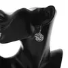Pendientes de Acero Inoxidable Hip-Hop Transfronterizos Europeos y Americanos, Personalizados, Exagerados, Simples, Pendientes de Nicho, Pendientes, Regalos para Chicas al por Mayor