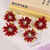Flor de Loto Simulada Tocado DIY Pasador de Pelo Material para Pasador Flor Artificial de Loto Acompañamiento para Ropa Caja de Regalo con Flores