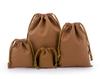Bolsa de algodón con cordón y logotipo impreso personalizado, venta al por mayor, en stock, embalaje ecológico, bolsa de almacenamiento
